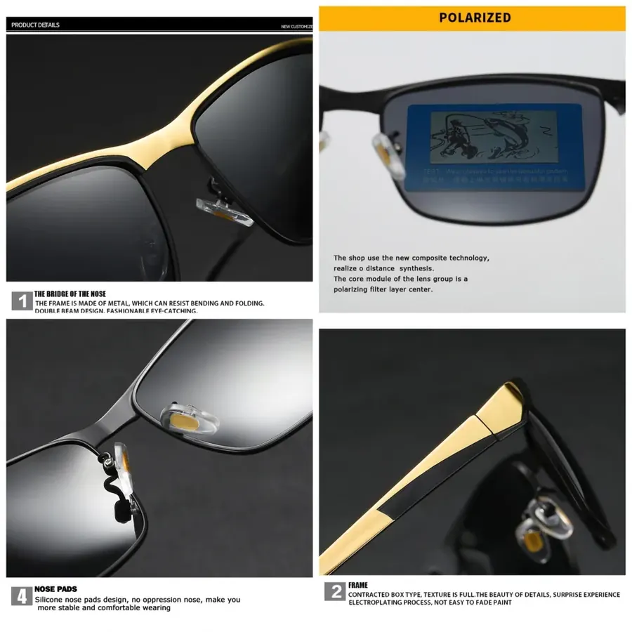 Audi Polarized Sunglass - Detail View