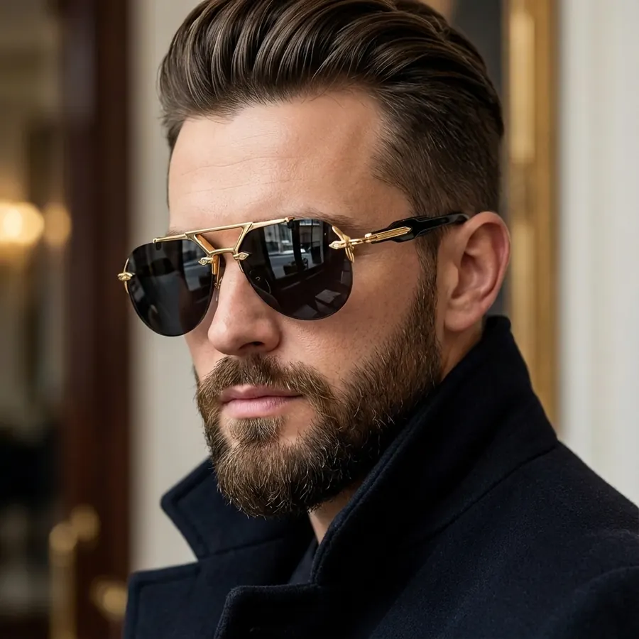 Premium UV Sunglass - Side View